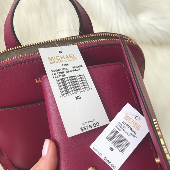 New! MICHAEL KORS BACKPACK & WALLET - Picture 7 of 7